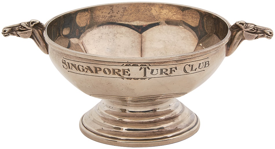 Horse Racing - Early Singapore Turf Club Master Salt in Solid Silver