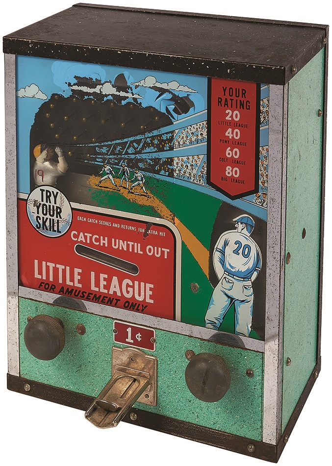 - 1950s Little League Coin-Operated Machine