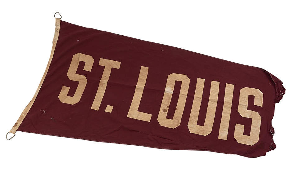 - 1950s Sportsman's Park St. Louis Cardinals Flag