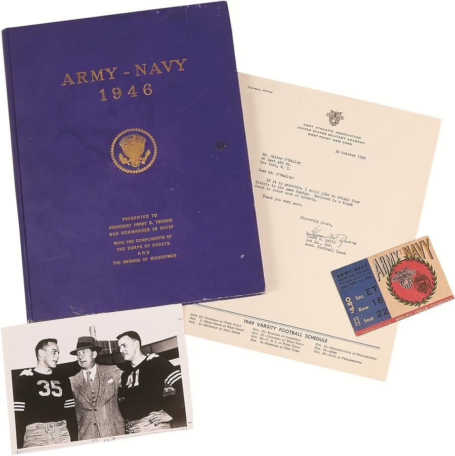 - 1946 Army-Navy Program Presented to President Harry S. Truman