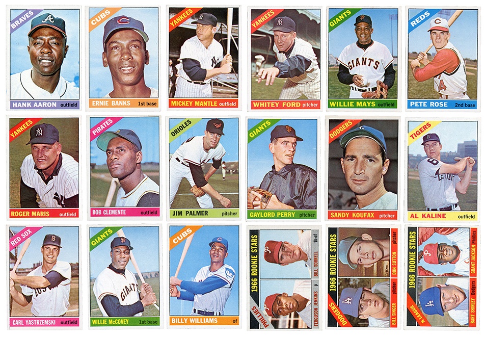 - High Grade 1966 Topps Baseball Complete Set