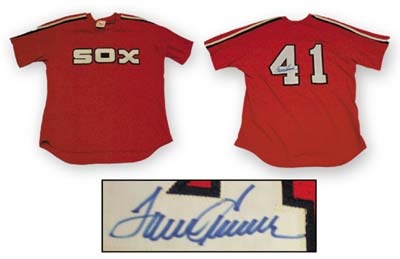 1984 Tom Seaver Chicago White Sox Warm-up Jersey