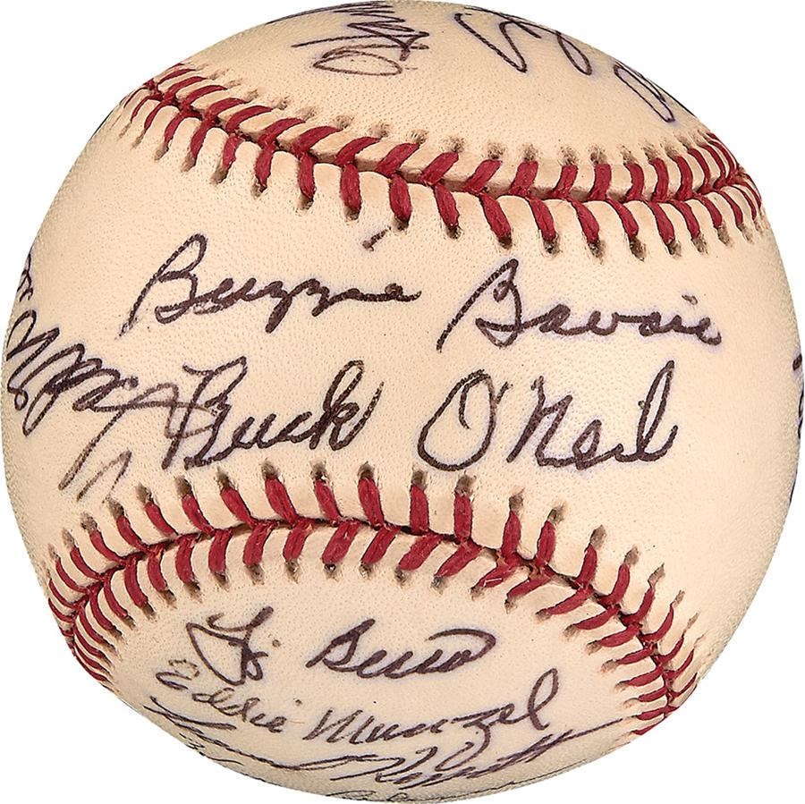 The Joe L Brown Signed Baseball Collection - 1996 HOF Veteran's Committee Signed Baseball