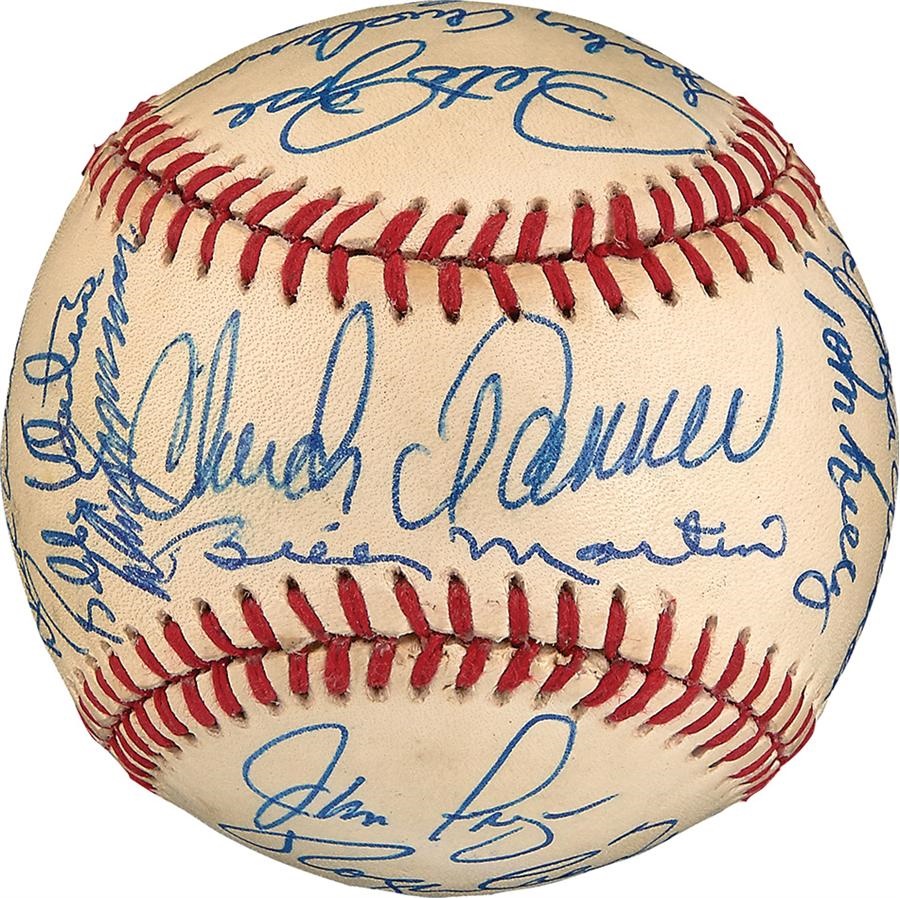 The Joe L Brown Signed Baseball Collection - 1988 MLB Managers Signed Baseball