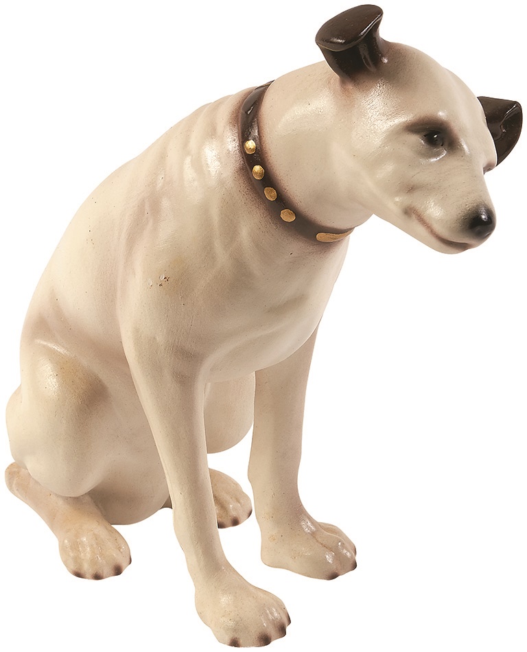 Rock 'N' Roll - 1930s RCA Victor Dog Advertising Figure