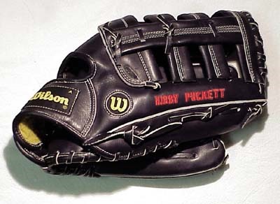 Kirby Puckett 1991 World Champion Game Used Glove