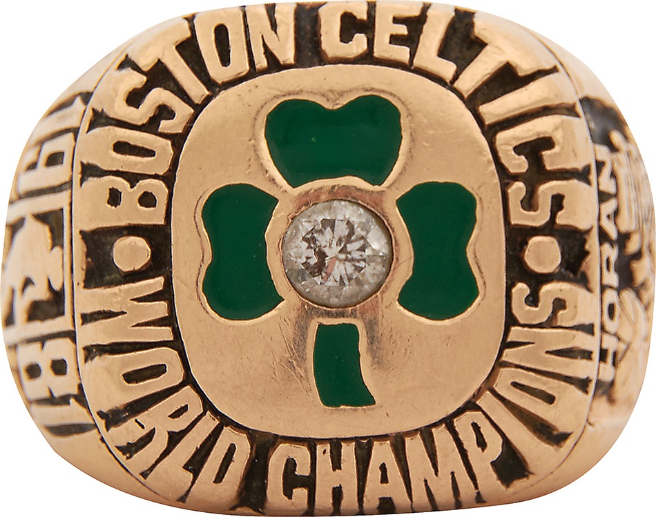 1981 Boston Celtics World Championship Ring