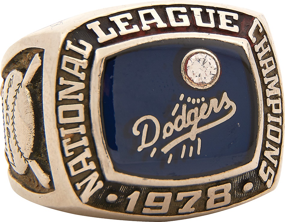 Sports Rings And Awards - 1978 Los Angeles Dodgers National League Championship Ring