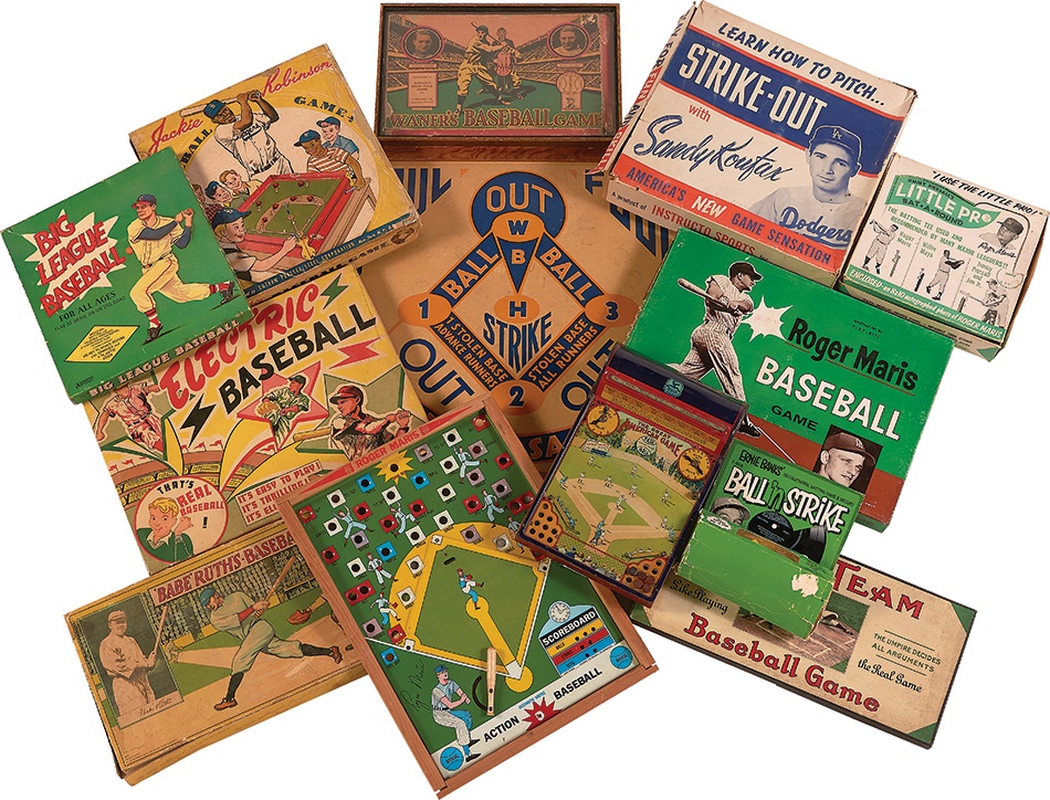 - Rare Baseball Game Collection