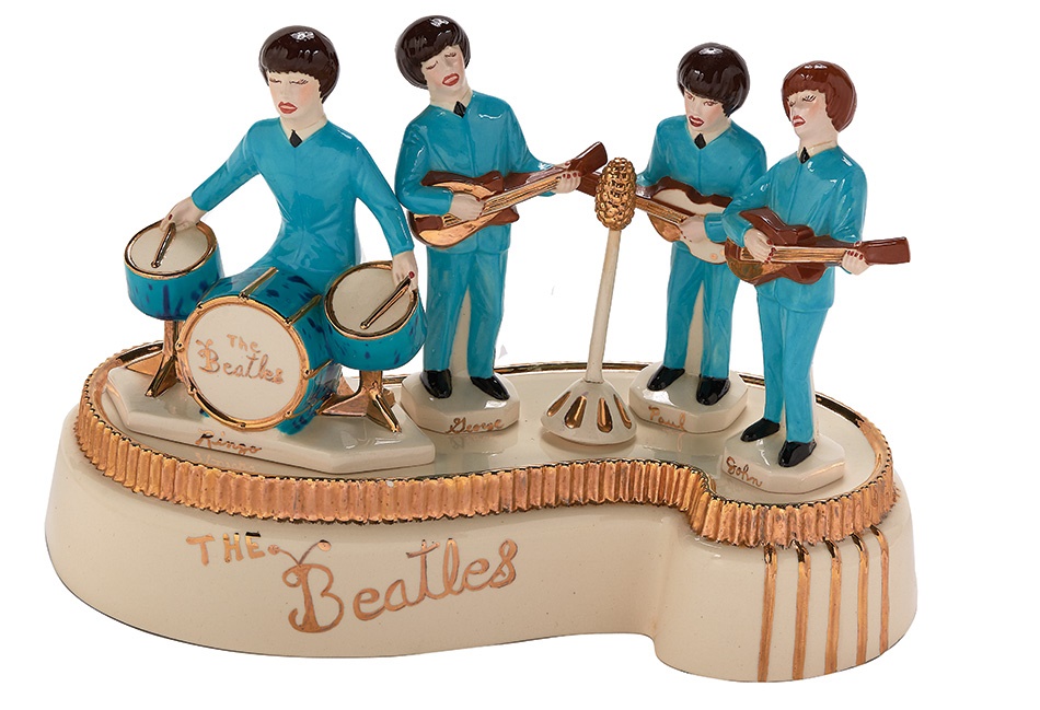 Rock 'N' Roll - Beatles Elaborate Porcelain Figures