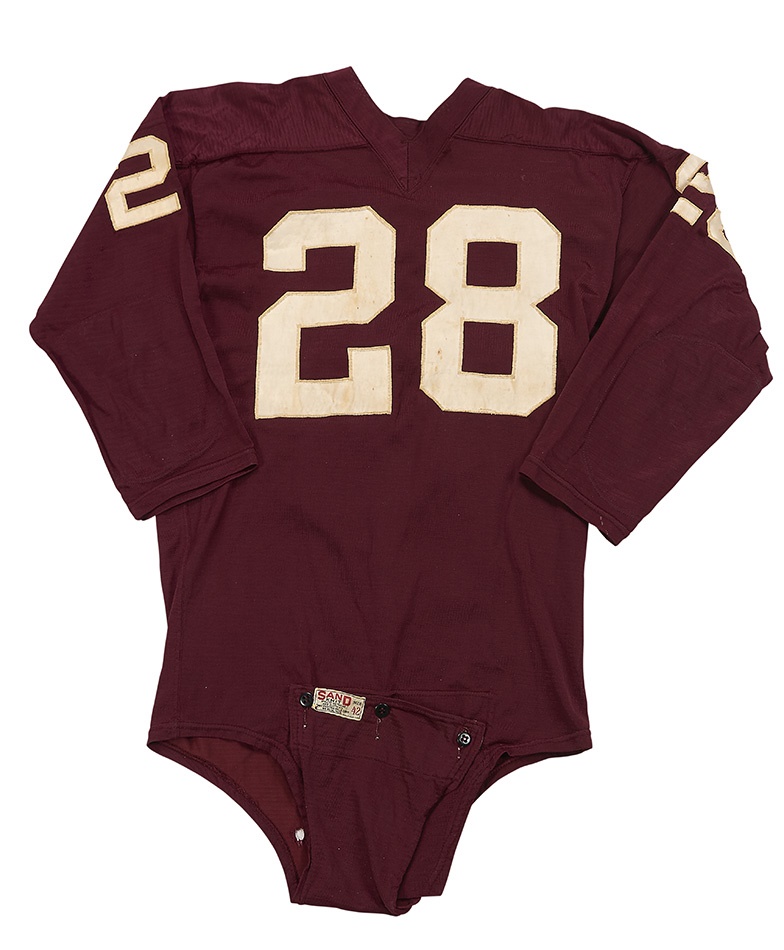 The Washington Redskins Collection - 1950s Joe Scudero Washington Redskins Game Worn Uniform (ex-Equiptment Manager)