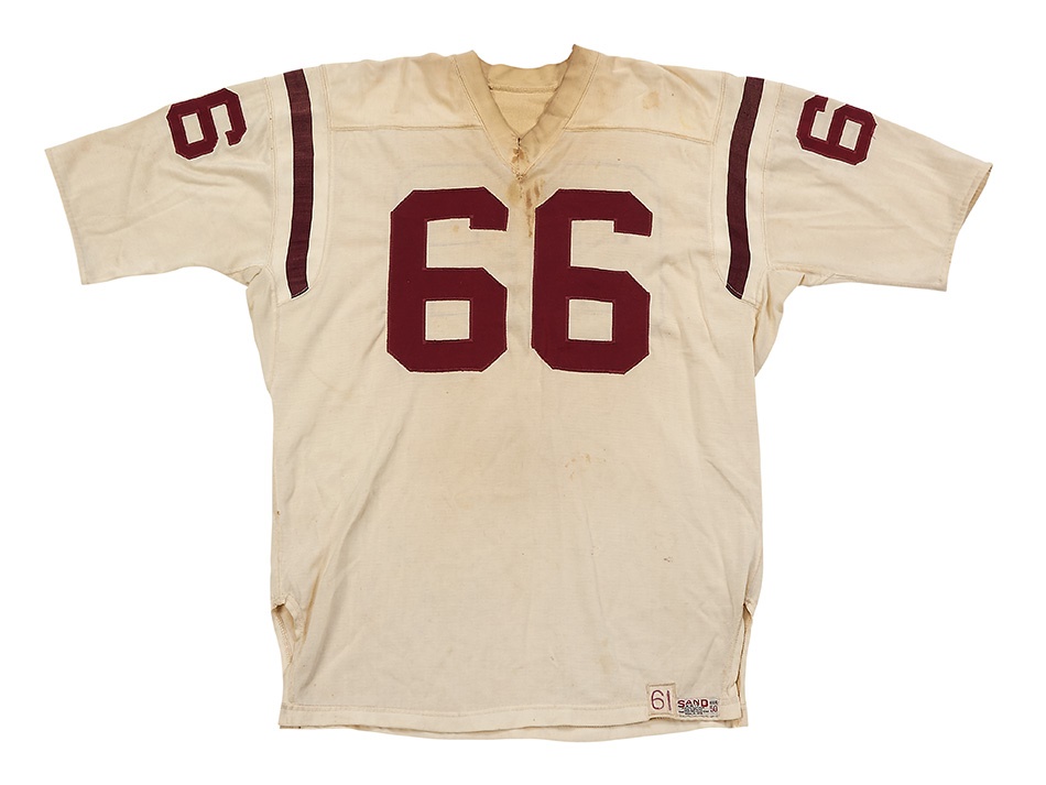 The Washington Redskins Collection - 1961 Bob Whitlow Washington Redskins Game Worn Jersey (ex-Equipment Manager)