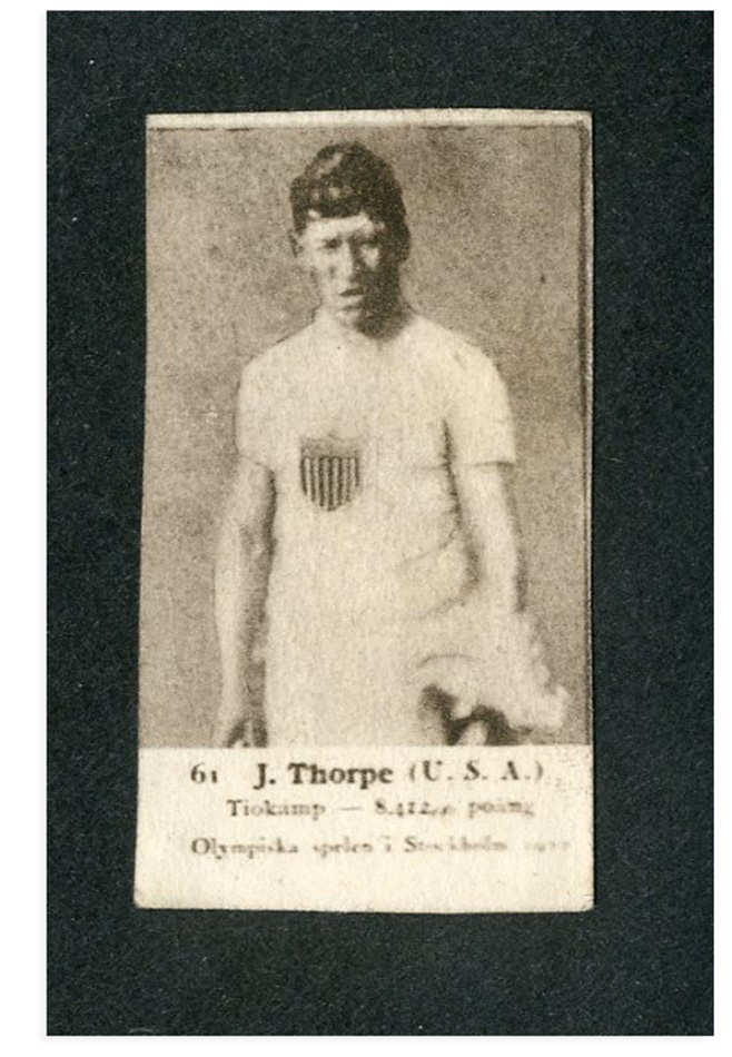 - Rare Jim Thorpe Card