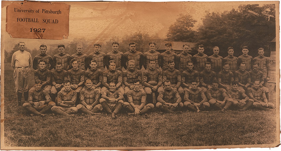 - Gigantic 1927 Rose Bowl Team Pittsburgh Panthers Photograph (35x21")