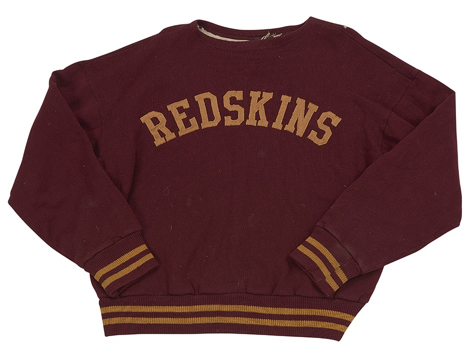 The Washington Redskins Collection - 1947 Washington Redskins Coaches Sweater
