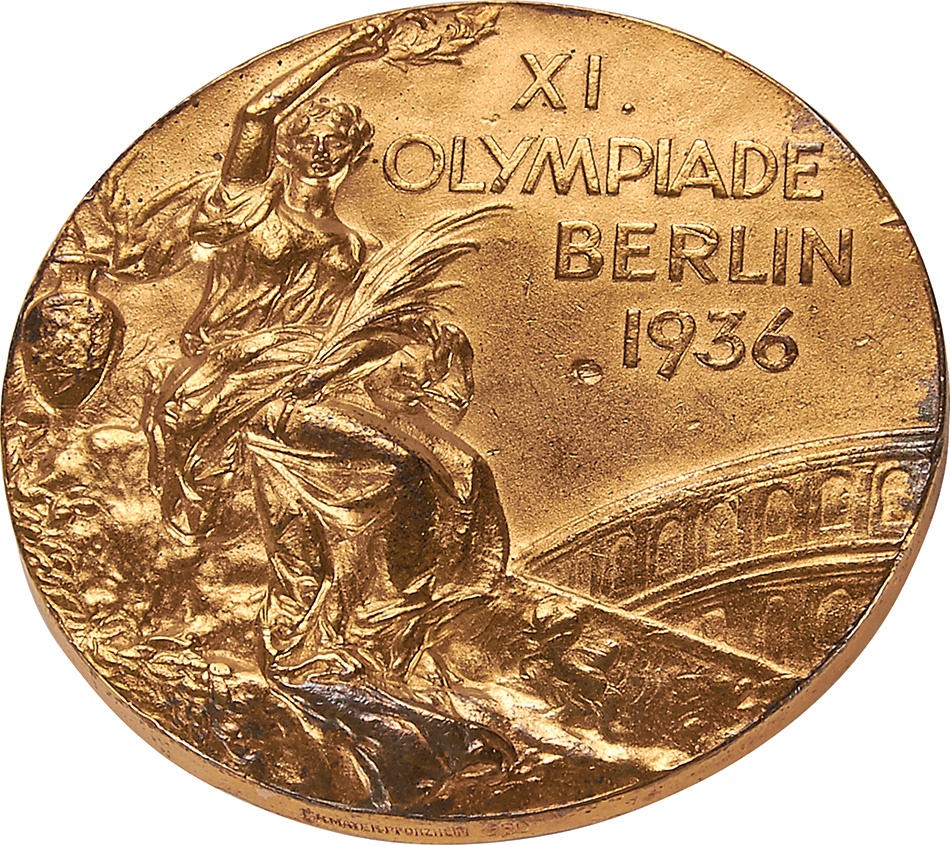 - 1936 Berlin Summer Olympics Gold Medal