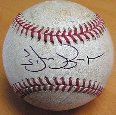 2000 Jim Edmonds Home Run Baseball