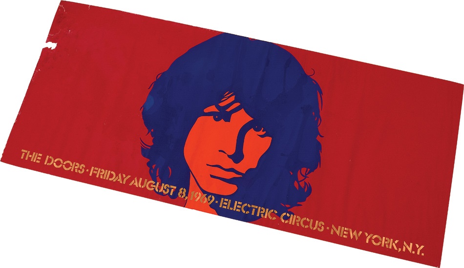 Rock 'N' Roll - 1969 The Doors Electric Circus Poster