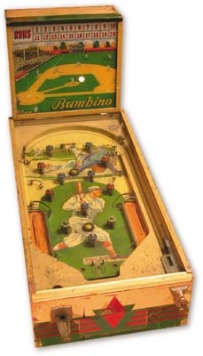 Babe Ruth - 1930's Bambino Pinball Machine