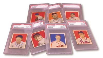 Sports Cards - 1949 Bowman Lot of (7)