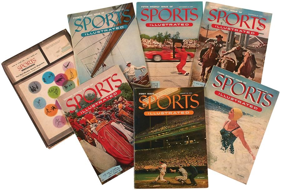 - 1 thru 5 Sports Illustrated with Envelope & Inserts