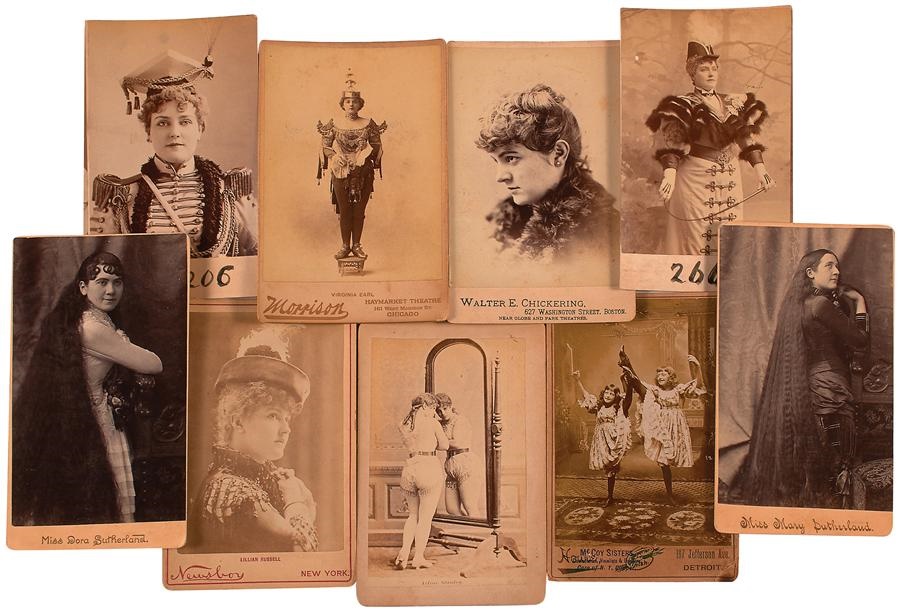- Amazing Find of Actresses Cabinet Photos with Salesman's Samples & Newsboy's (110+)