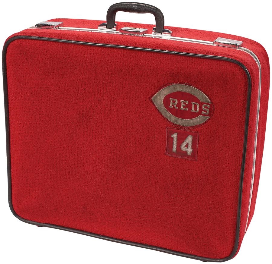 Pete Rose & Cincinnati Reds - 1970s Pete Rose Cincinnati Reds Suitcase