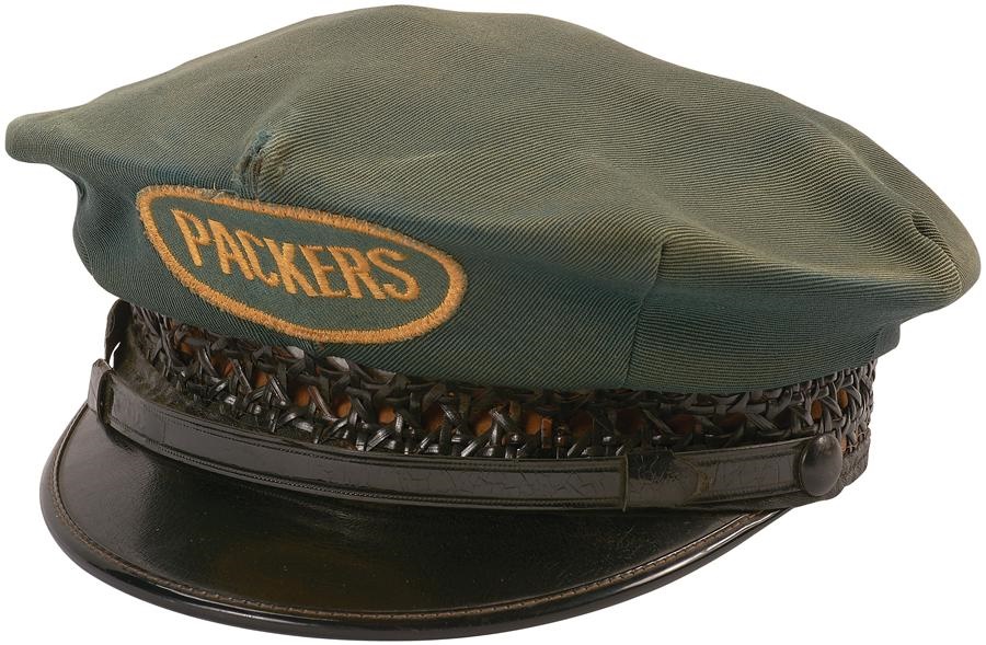 - 1950s-60s Green Bay Packers Usher's Cap
