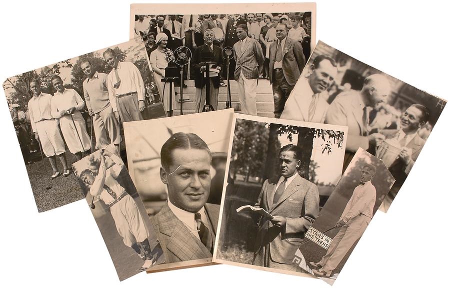 Vintage Sports Photographs - 1928-31 Bobby Jones Photo Lot  (7)