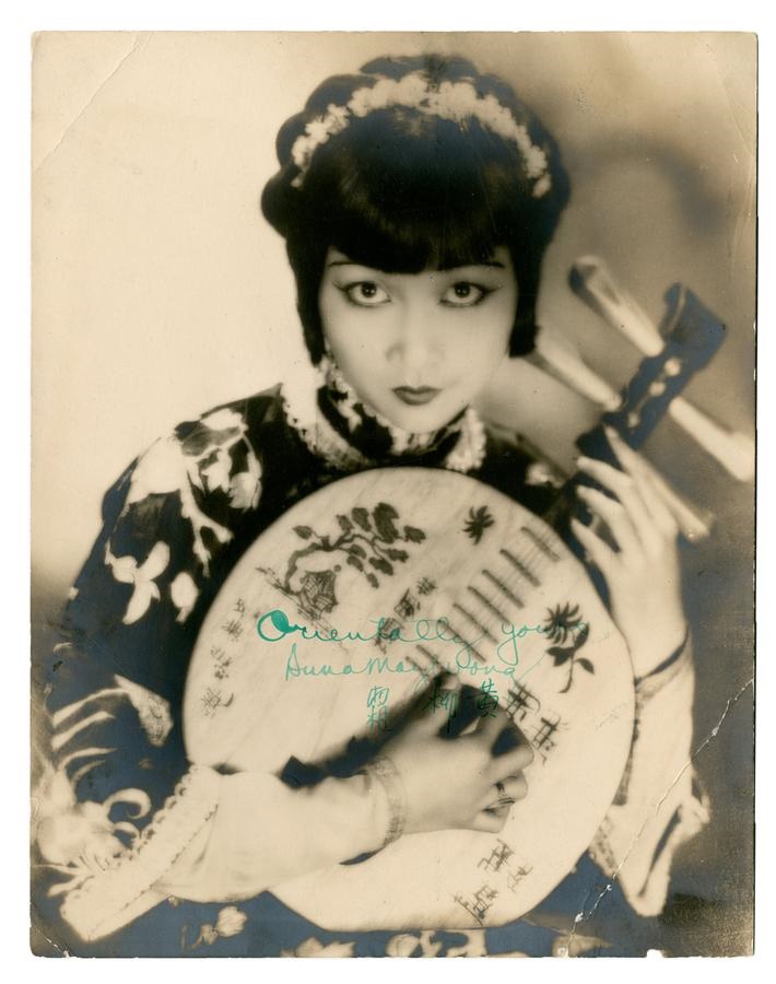 - 1920s Anna May Wong Exceptional Signed Photograph