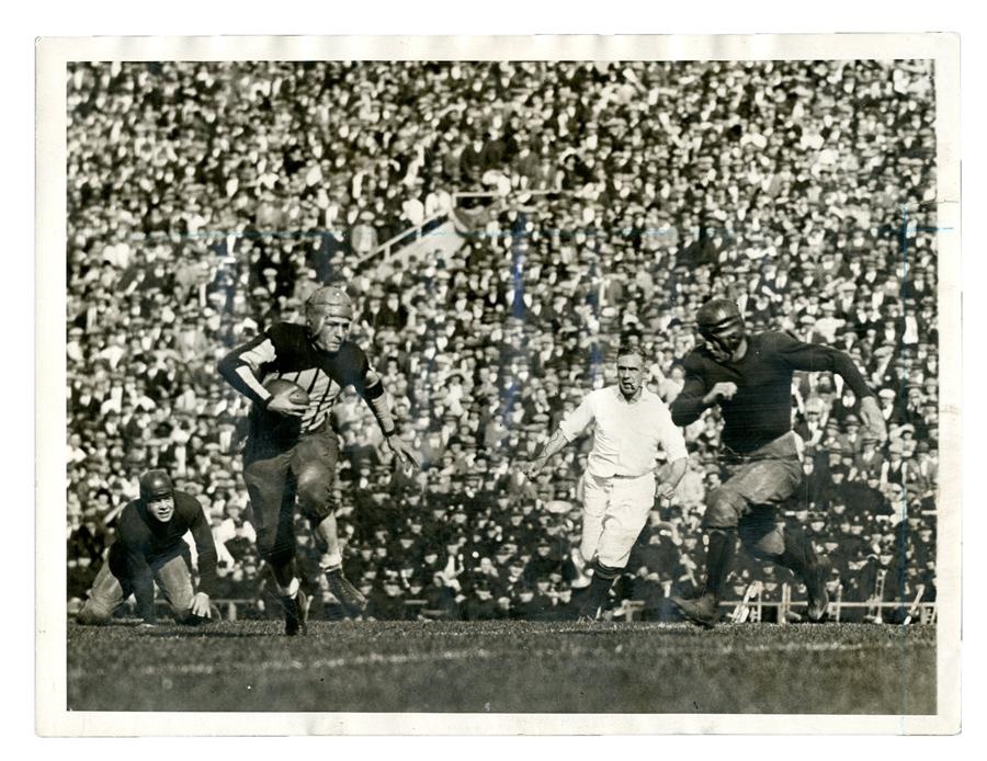- "Unstoppable" 1924 Red Grange Illinois Football Photo