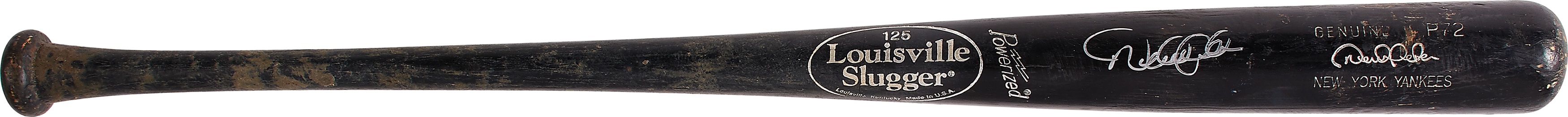 - 2014 Derek Jeter Game Used Bat From His Toronto Farwell