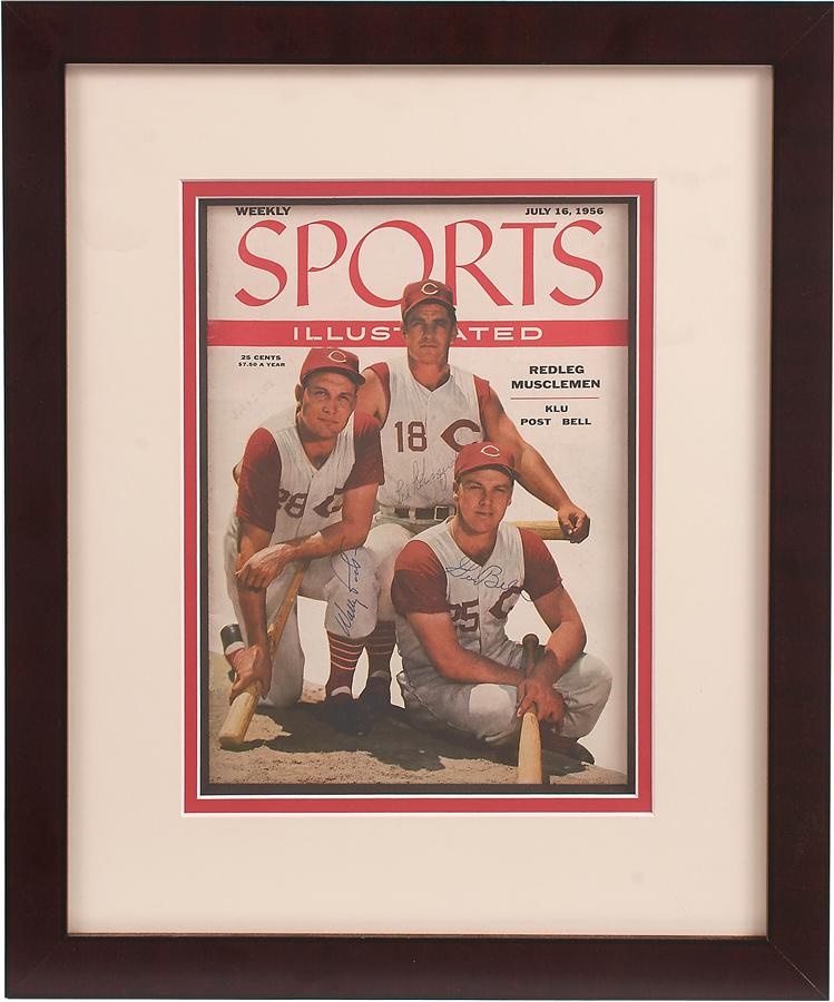 - July 16, 1956 Sports Illustrated Signed Cover