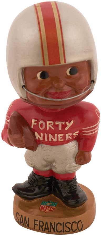 - San Francisco 49ers Black Face Bobbing Head