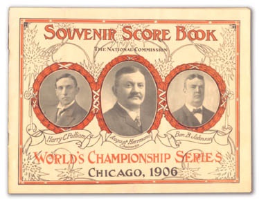 1906 World Series Program