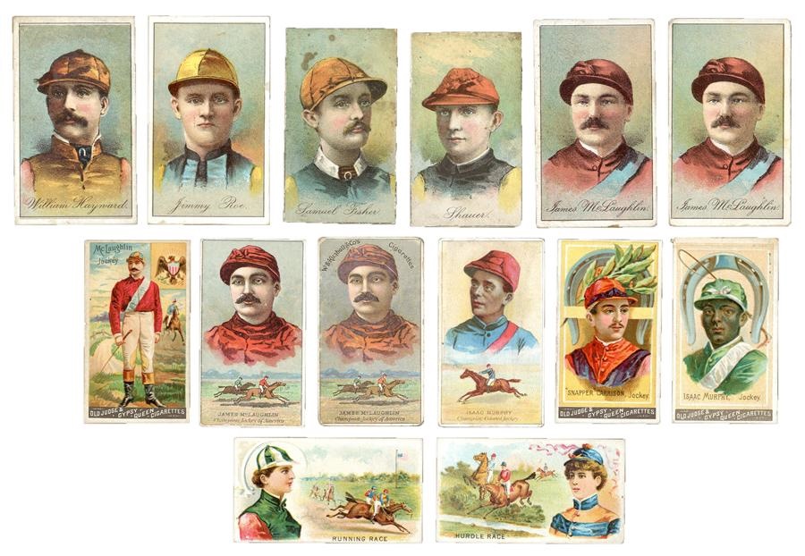 Horse Racing - 19th Century Horse Racing Tobacco Cards (14)