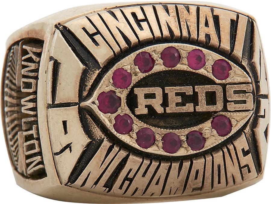 Pete Rose & Cincinnati Reds - 1972 Cincinnati Reds National League Championship Ring