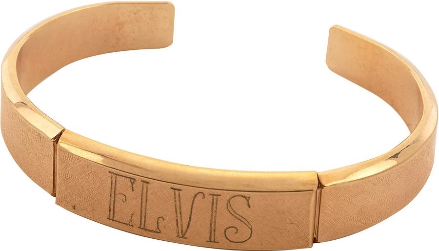 Rock 'N' Roll - Elvis Presley's Personal "ELVIS" Bracelet