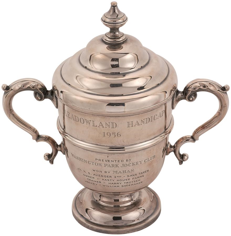 - "Mahan" 1956 Meadowland Handicap Silver Trophy