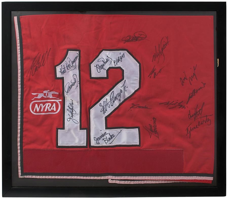 - NYRA Signed Saddle Cloth