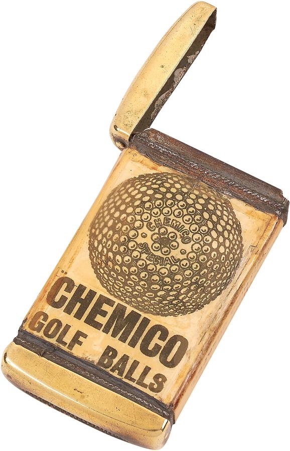 - Early 1900s "Dimple" Golf Balls Advertising Match Safe