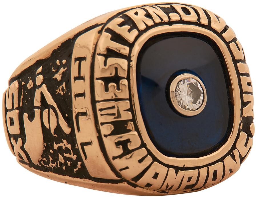 - 1983 Chicago White Sox A.L. West Championship Ring