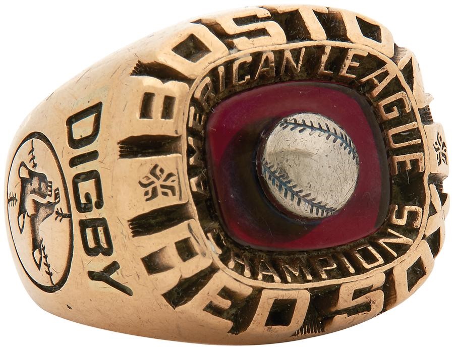 - 1975 Boston Red Sox World Series Ring from the Man Who Discovered Wade Boggs