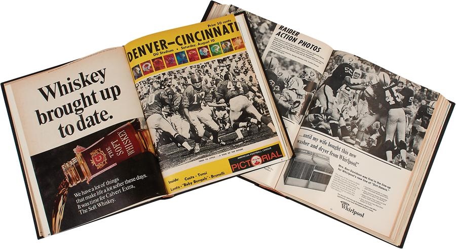 - 1968 First Year Run of Cincinnati Bengals Programs