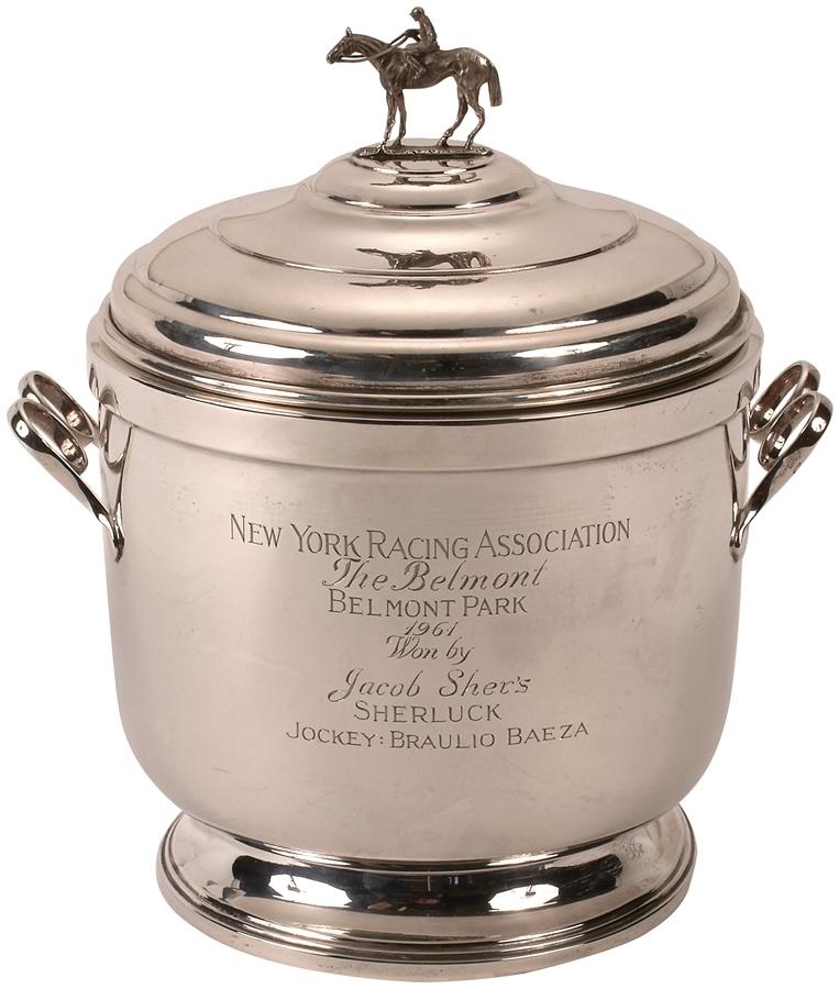 - "Sherluck" 1961 Belmont Stakes Trophy