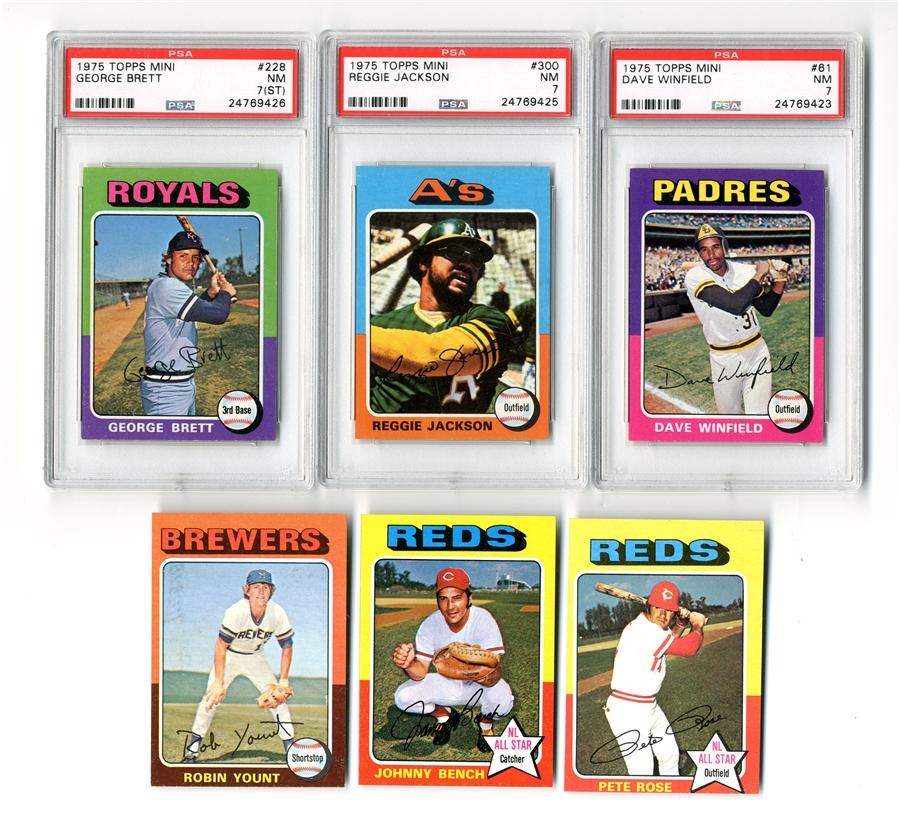 - 1975 Topps Mini Baseball Complete Set
