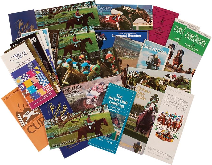 Horse Racing - "John Henry" Program Collection (28)