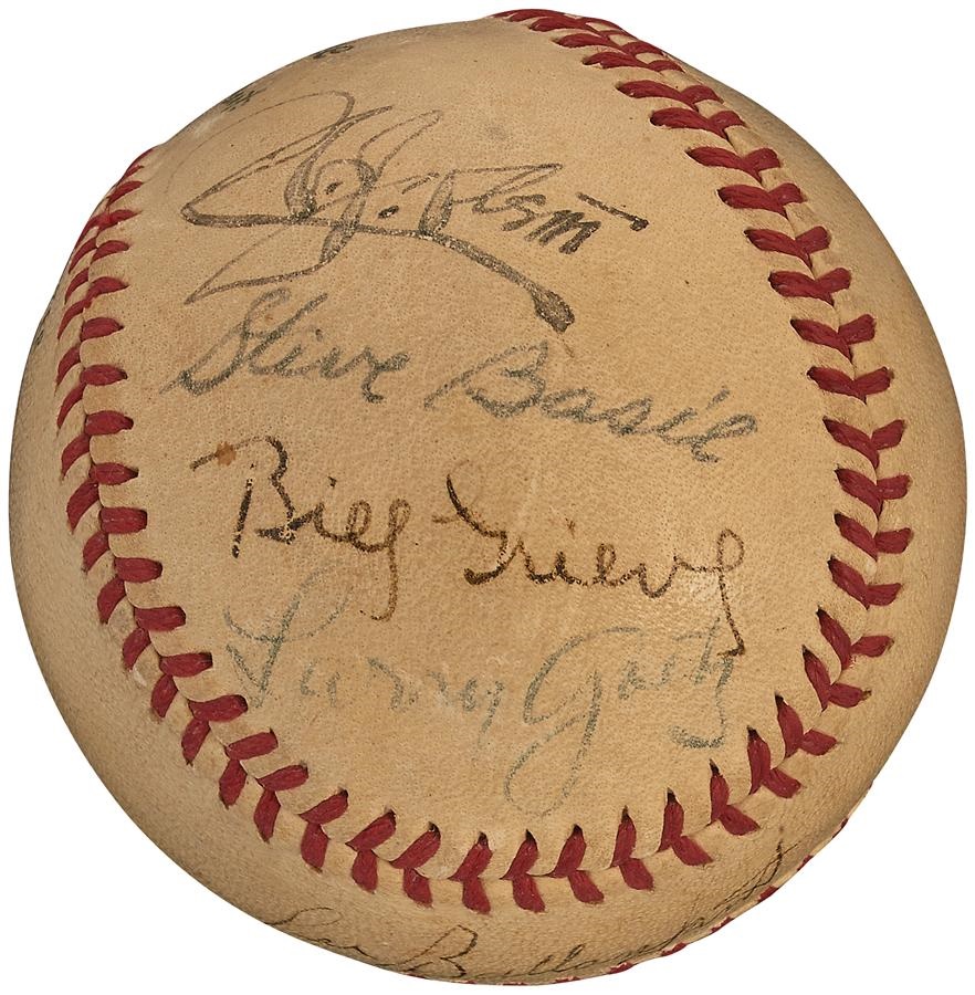 Baseball Autographs - Bill Klem Signed Baseball