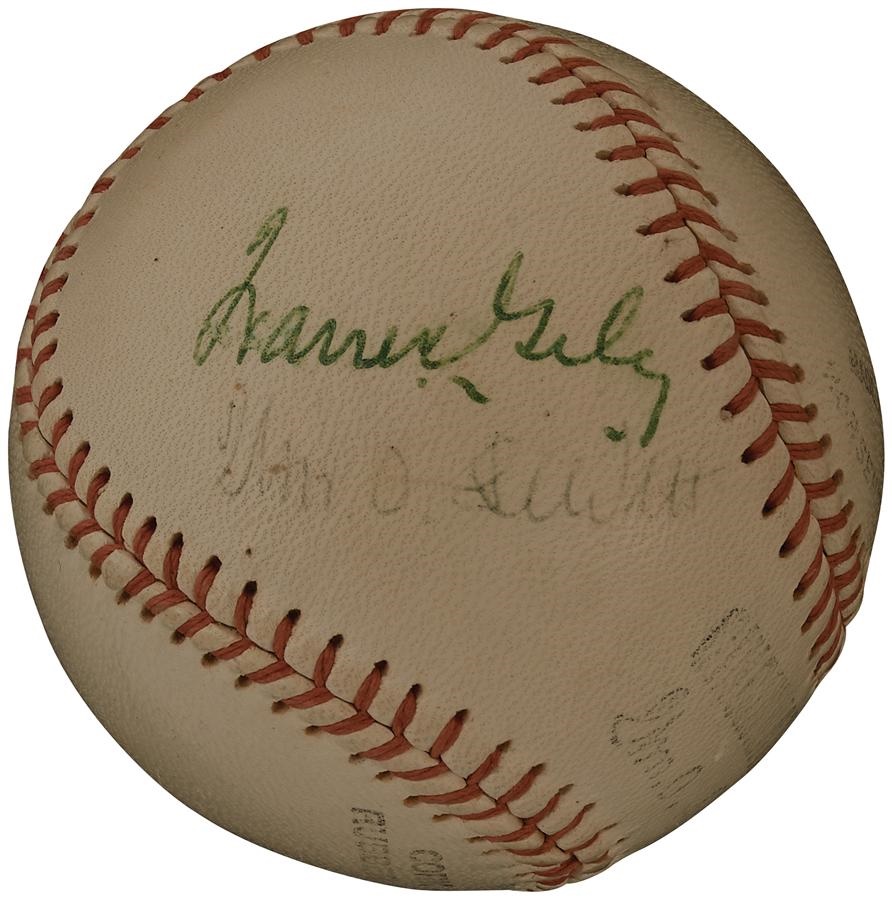Pete Rose & Cincinnati Reds - Warren Giles and Bill DeWitt Signed Baseball