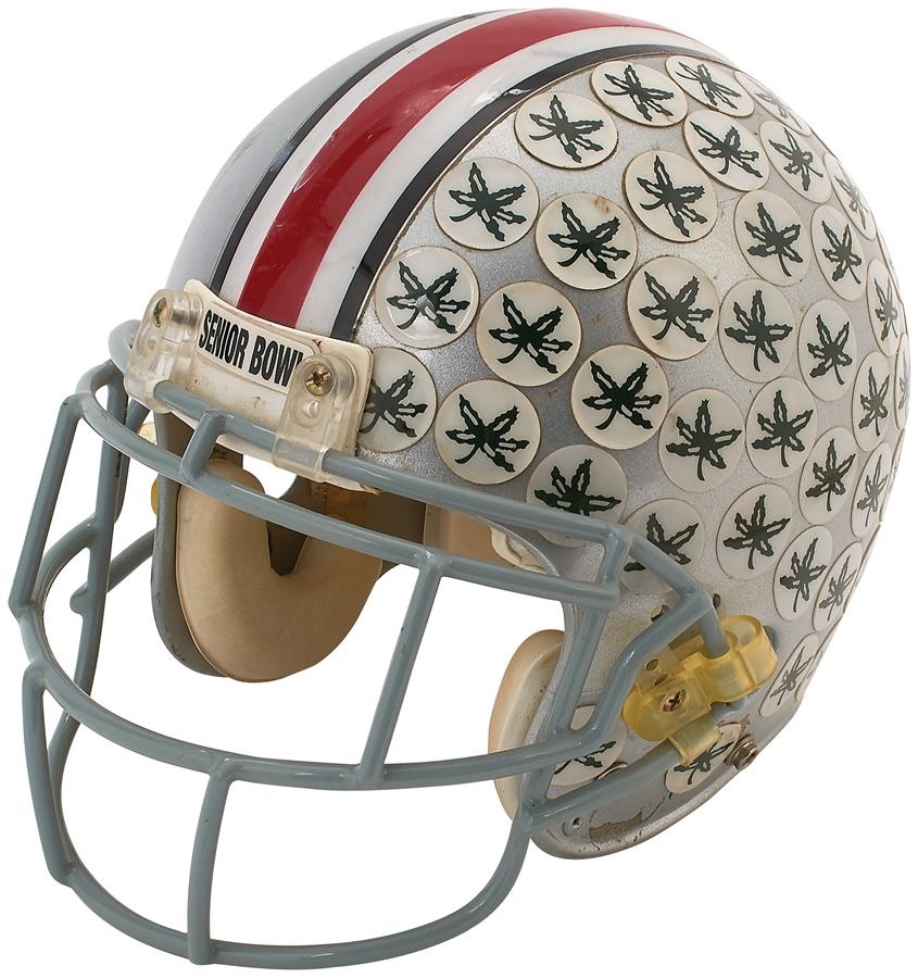 - 1999 Matt Keller Ohio State Game Worn Helmet